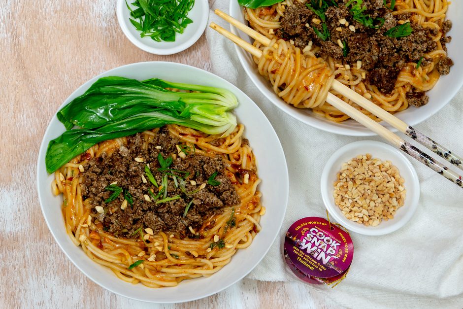 Dan Dan Tofu Noodles | Asian Inspirations