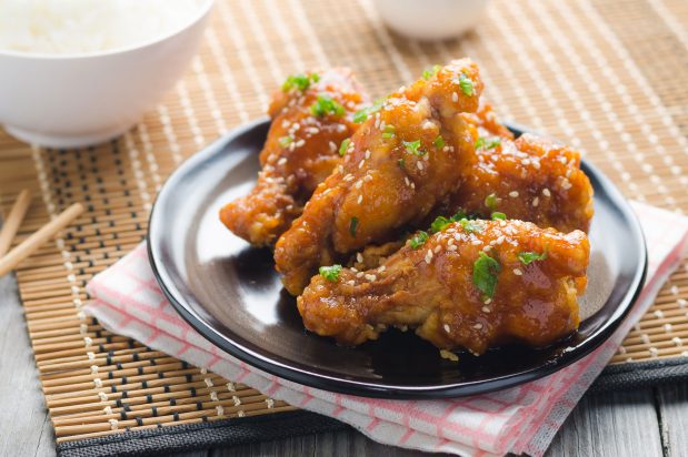Sweet and Crispy Korean Fried Chicken (Dakgangjeong)