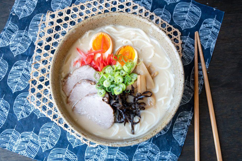 Pork Bone Style Ramen (Tonkotsu Fu Ramen) Asian Inspirations