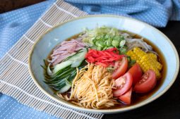 Japanese Cold Ramen (Hiyashi Chuka)