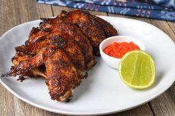 Hawker Style Air Fryer BBQ Chicken Wings