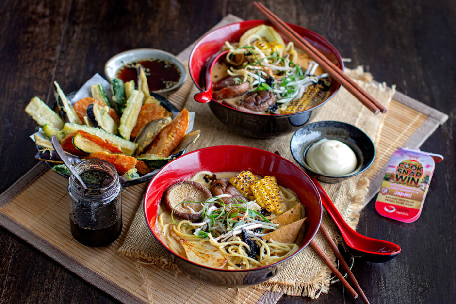 Scorched Garlic Soy Milk Ramen Asian Inspirations