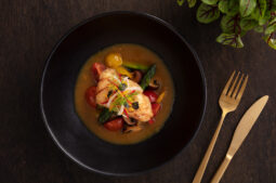 Pan Fried Rockling with Curry Sauce