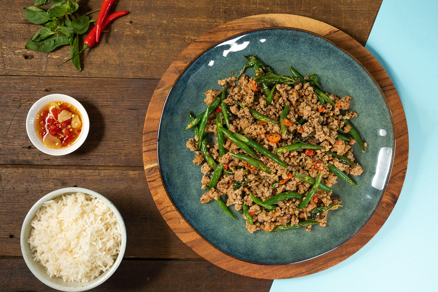 Valcom Thai Basil Chilli Stir Fry