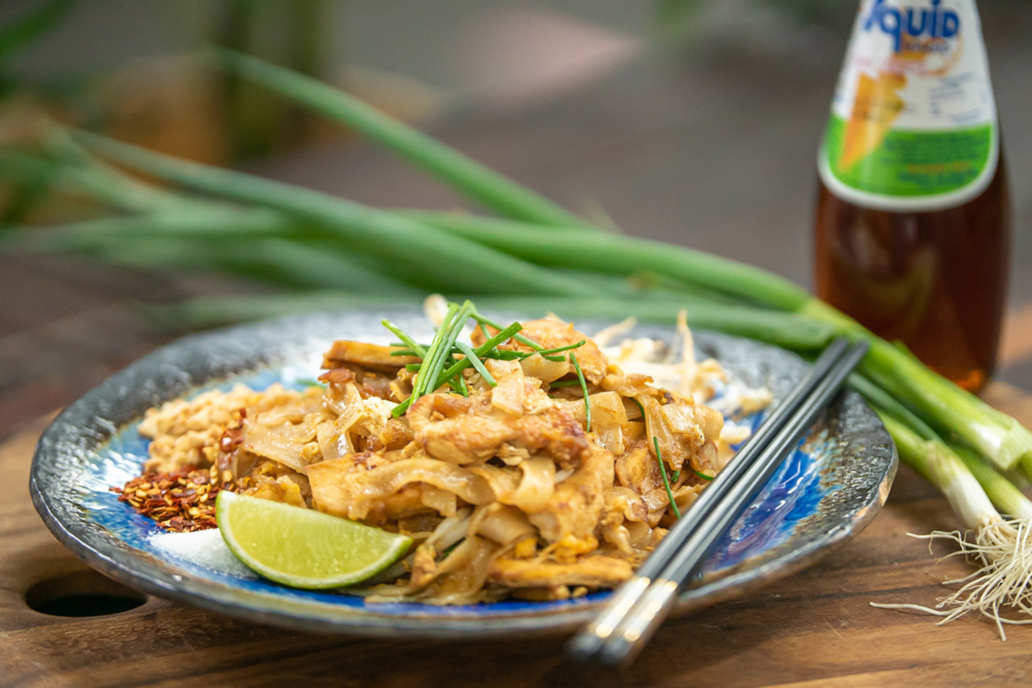Pad Thai with Chicken Asian Inspirations
