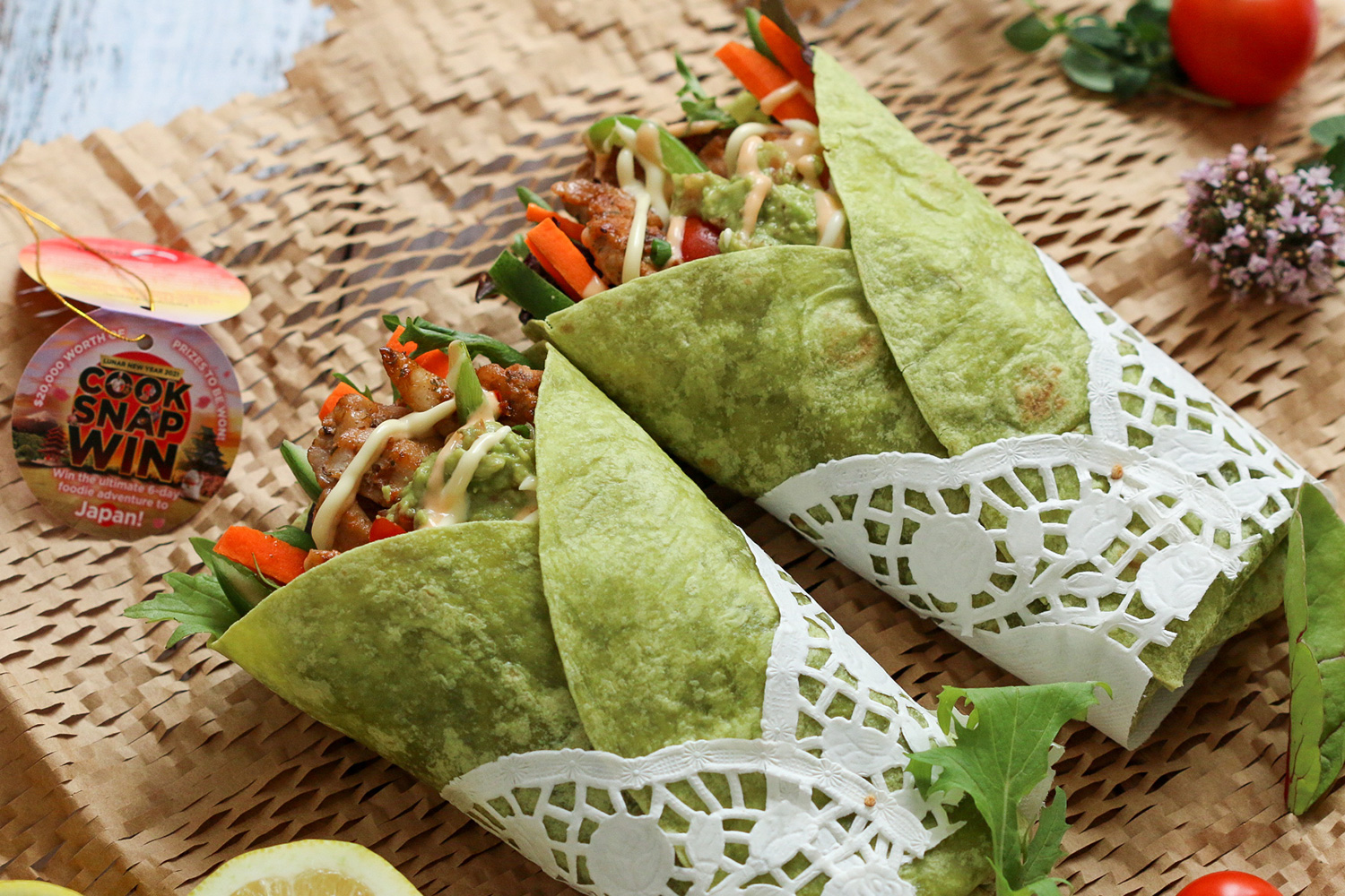 Teriyaki Chicken Roll | Asian Inspirations