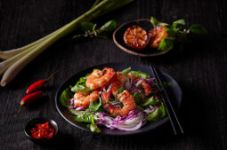 Thai-Style Lemony Prawns and Vermicelli Salad