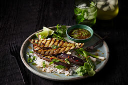 Chargrilled Eggplant with Fish Sauce