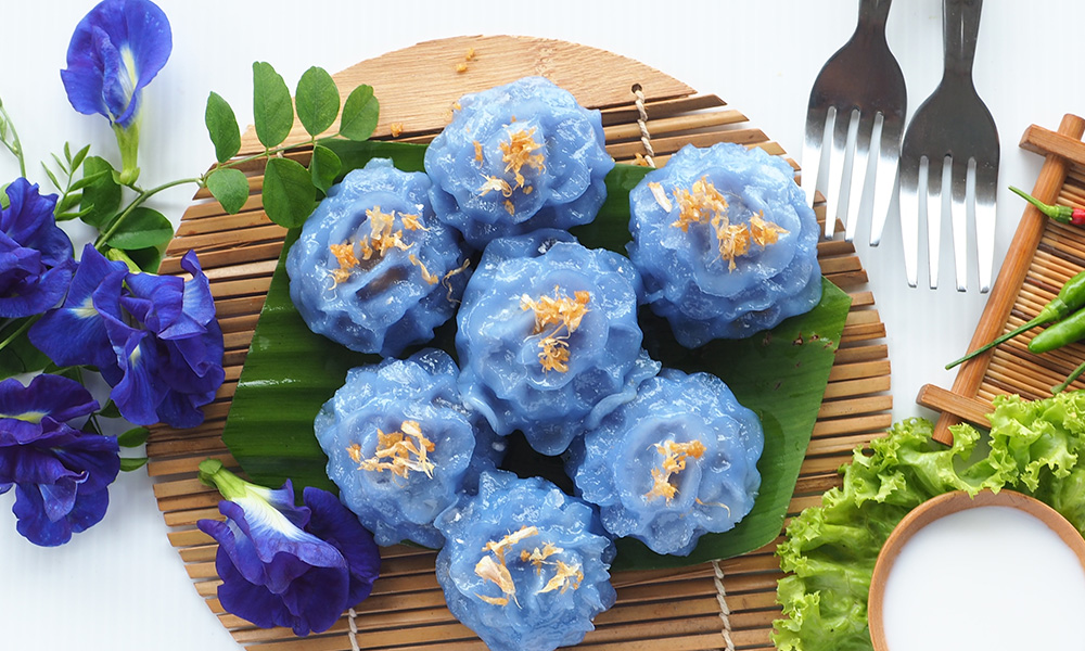 Blue Butterfly Pea Flower Blue Dumpling
