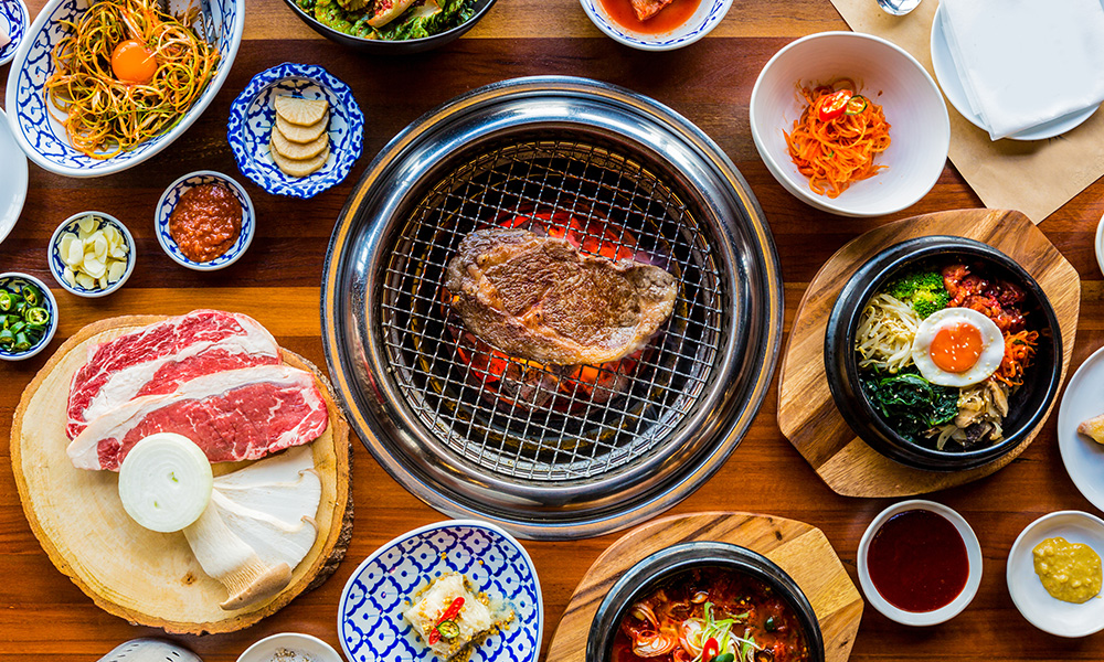 DIY Korean BBQ Table 