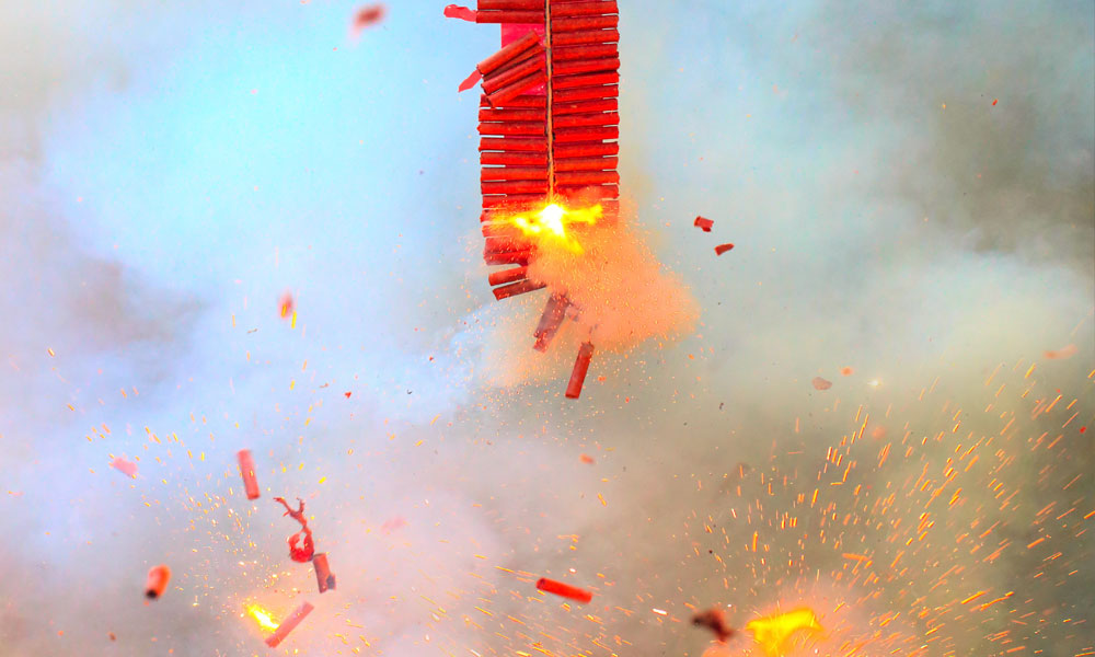 How Thailand Celebrates the Lunar New Year: Firecrackers