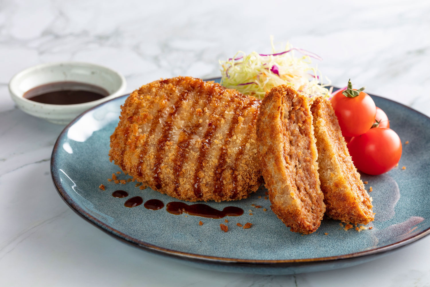 Beef Mince Katsu (Menchi Katsu) with Tonkatsu Sauce | Asian Inspirations