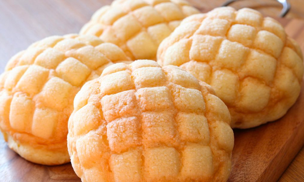 Asian Breads Melon Pan