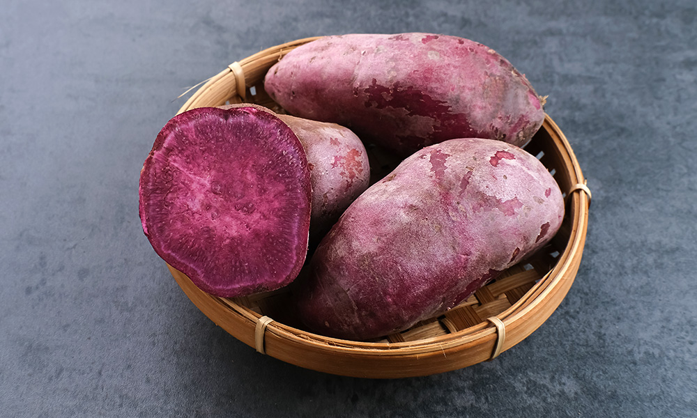 Taro, Yam & Sweet Potato: The Tasty Tuber Trio Purple Ube'