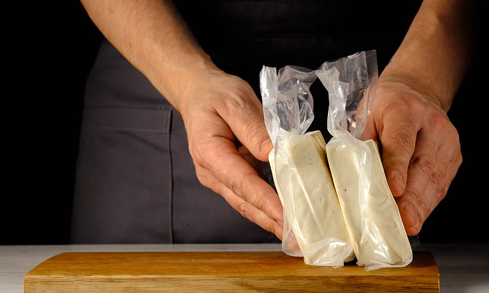 Why You Should Freeze Tofu & How to Do it: Freezing Tofu in Vacuum Bags