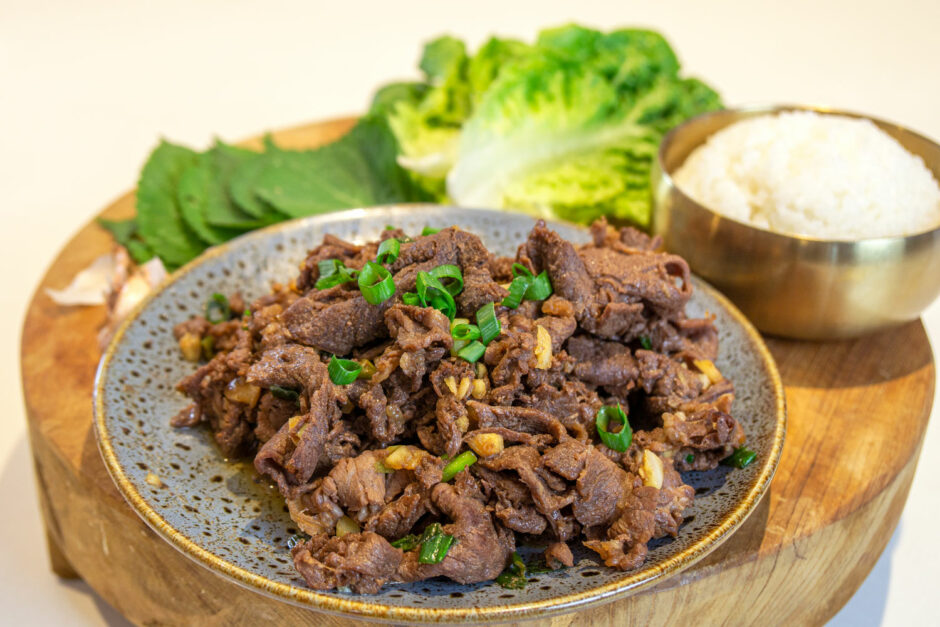 Korean BBQ meat (Bulgogi) Asian Inspirations