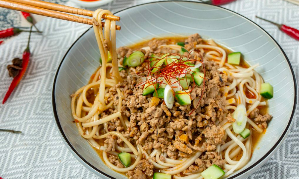 12 Asian Noodle Specials for Fast & Delish Meals: Dan Dan Noodles