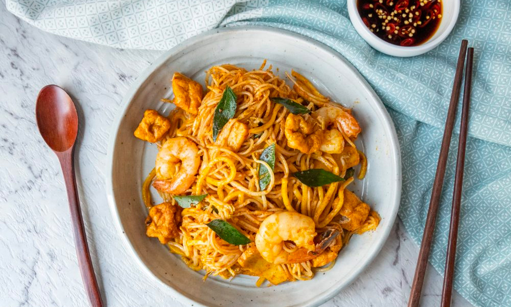 12 Asian Noodle Specials for Fast & Delish Meals: Dry Laksa Noodle