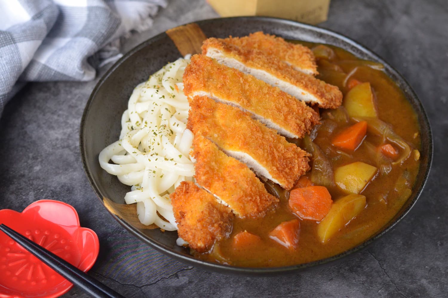 Chicken Katsu Curry Udon Asian Inspirations