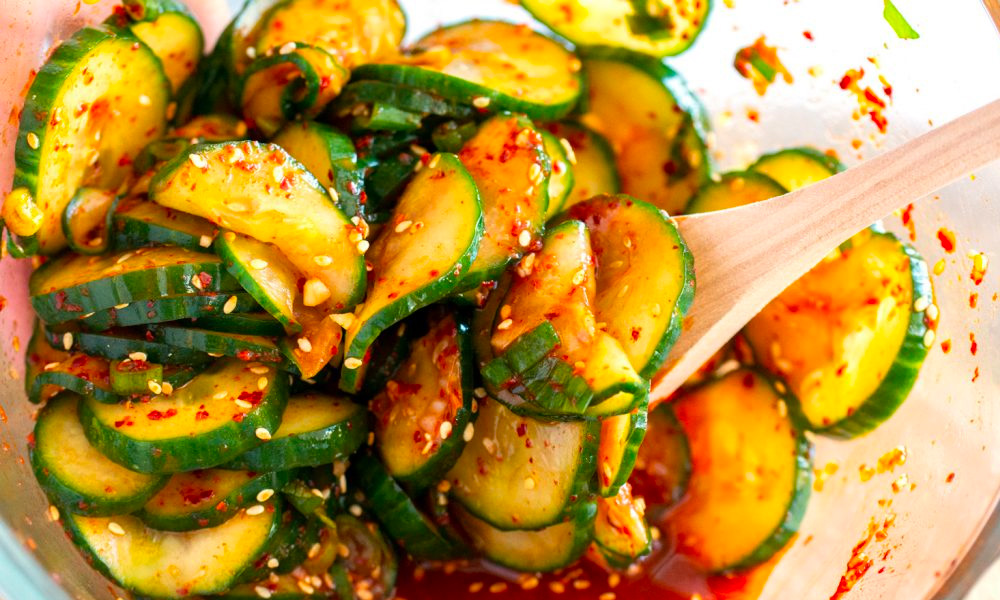 Spicy Cucumber Korean Banchan