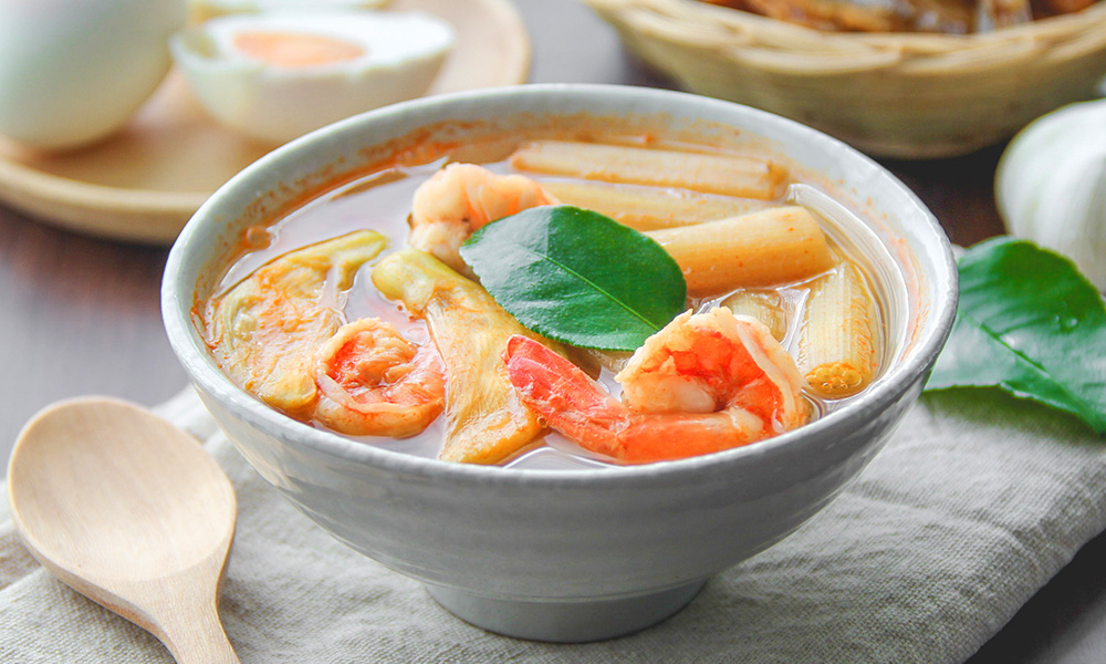 Kaeng Som Sour Curry from Southeast Asia