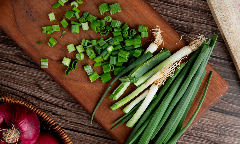 Asian Herbs to Grow at Home Spring Onion