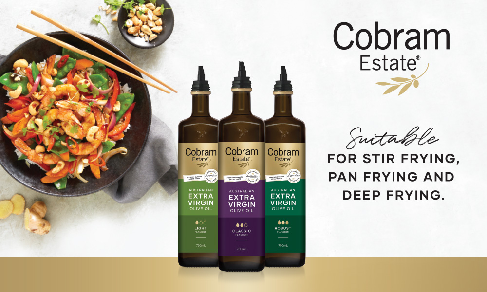 Cooking with Cobram Estate Extra Virgin Olive Oil