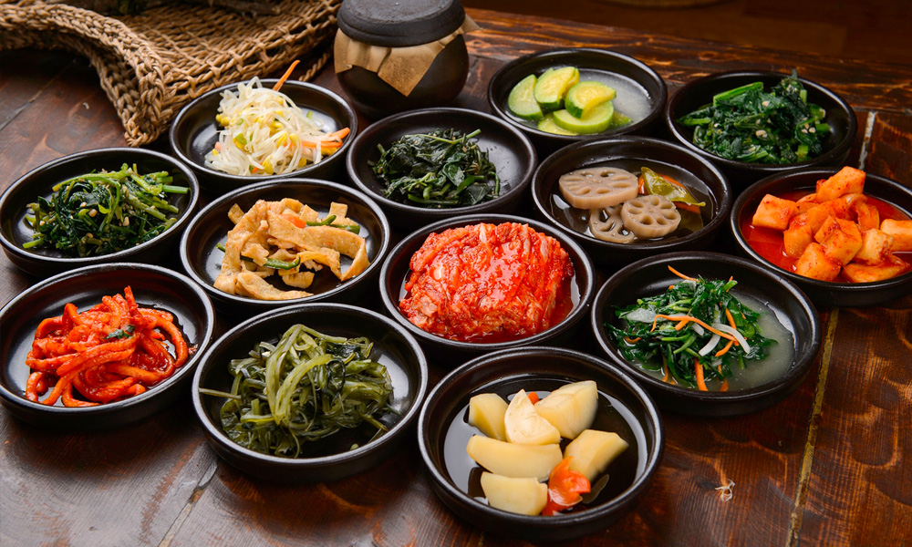 Korean banchan vegetable sides