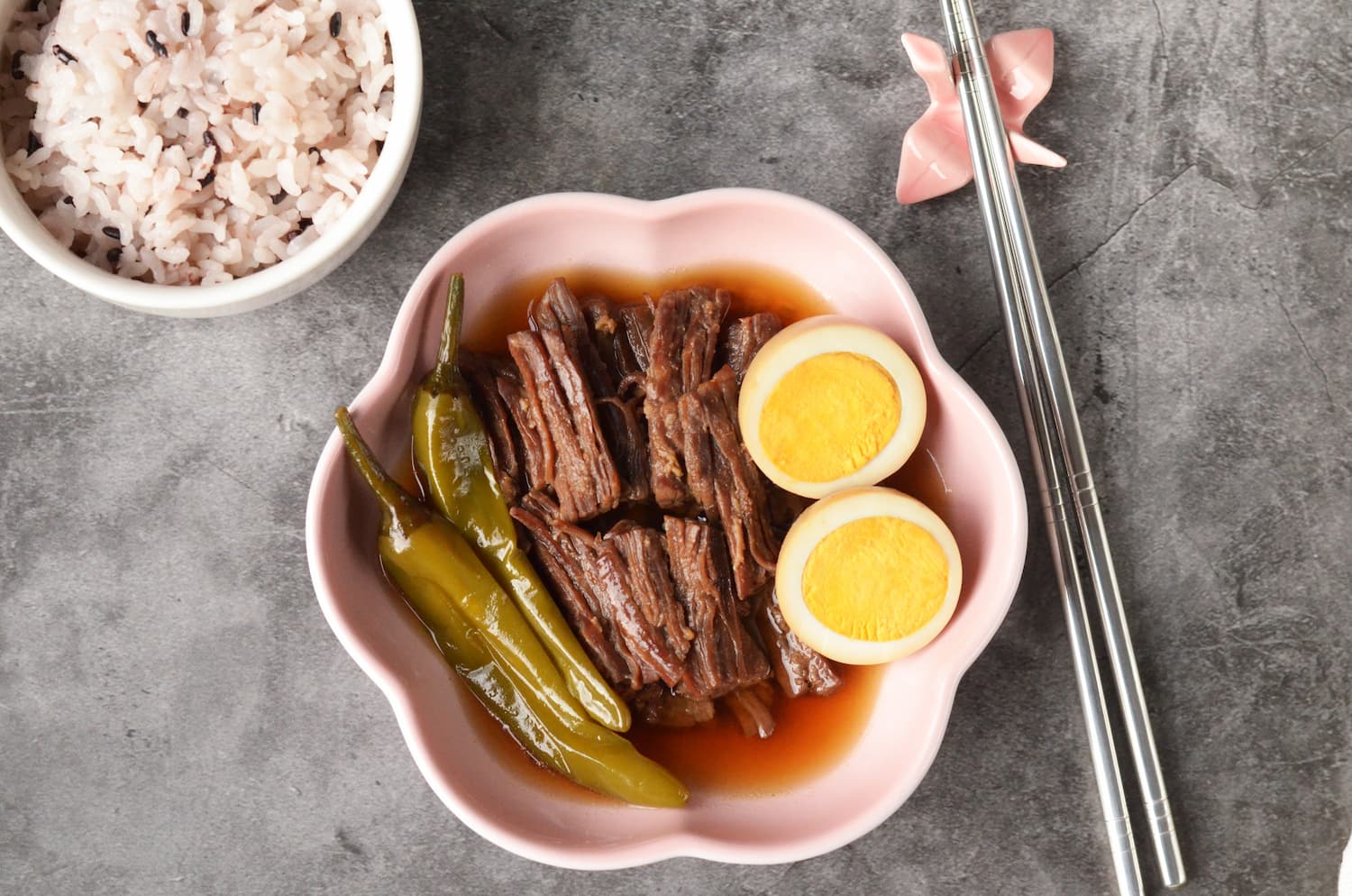 Soy Braised Beef (Jangjorim) | Asian Inspirations