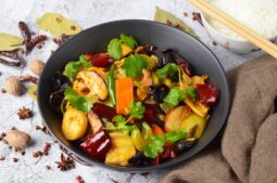 Sichuan Dry Stir-Fry Hot Pot (Ma La Xiang Guo)