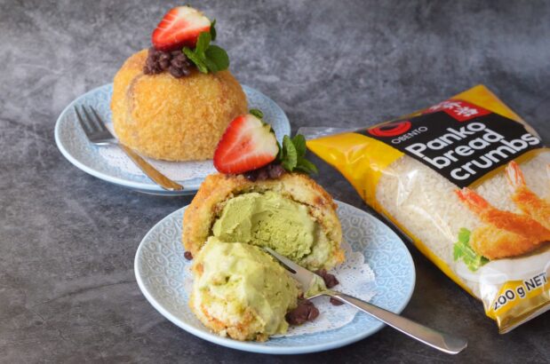 Japanese Tempura Fried Matcha Ice Cream