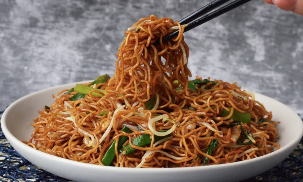 Cantonese Soy Sauce Fried Noodles