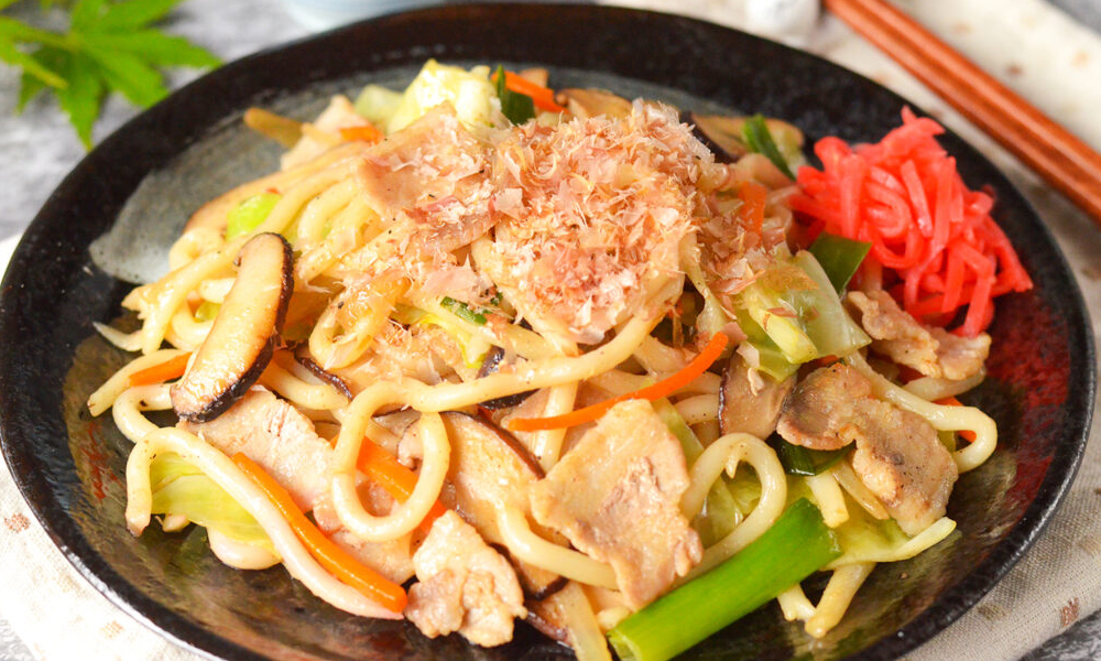 Pork Belly Yaki Udon