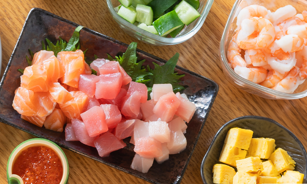 Raw Sashimi Fish