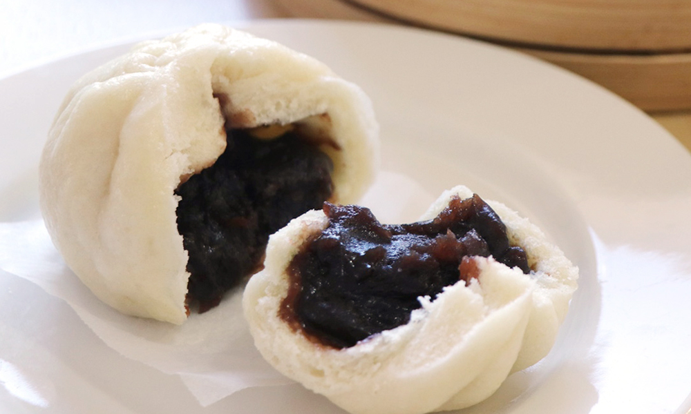 Steamed Red Bean Bao