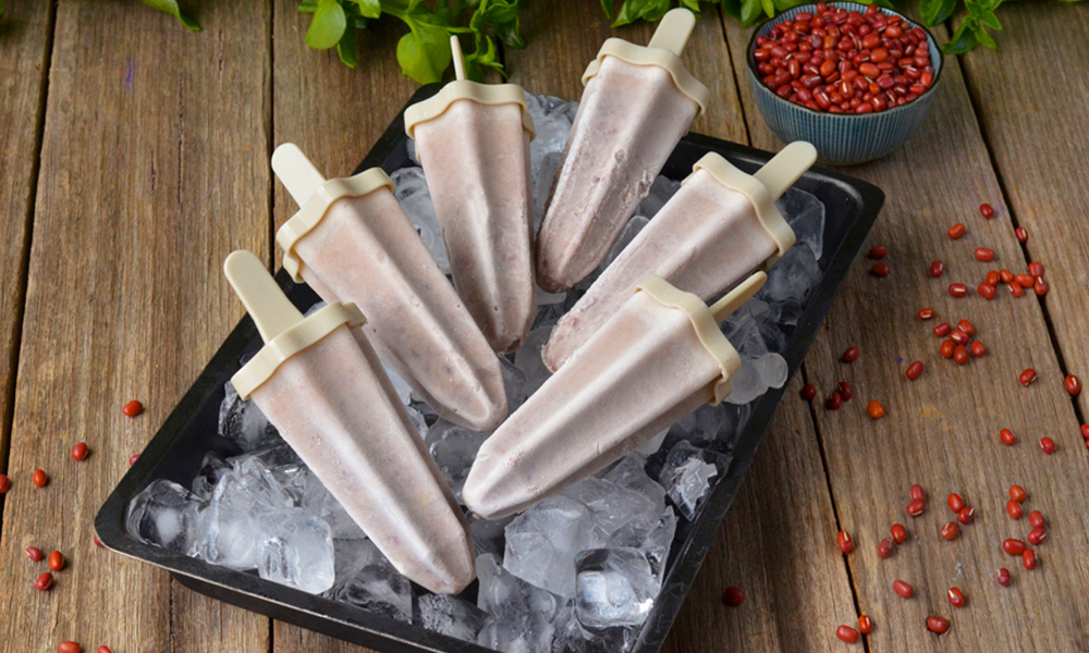 Red Bean Popsicles