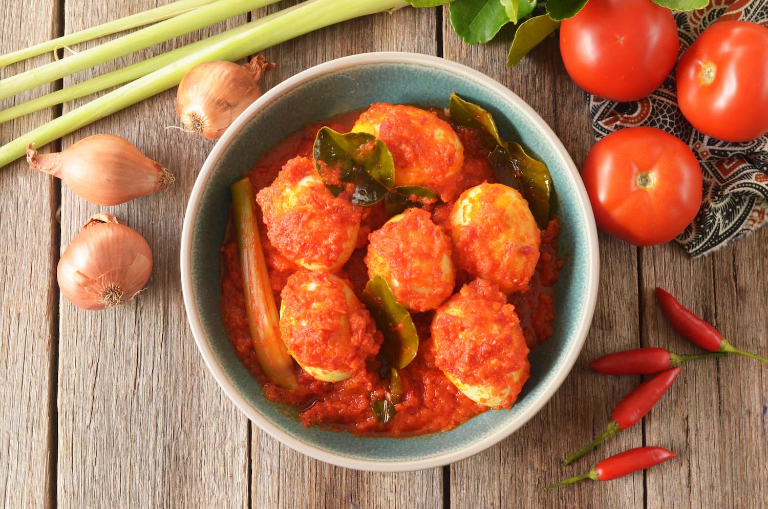 Indonesian Spicy Eggs (Telor Belado) | Asian Inspirations