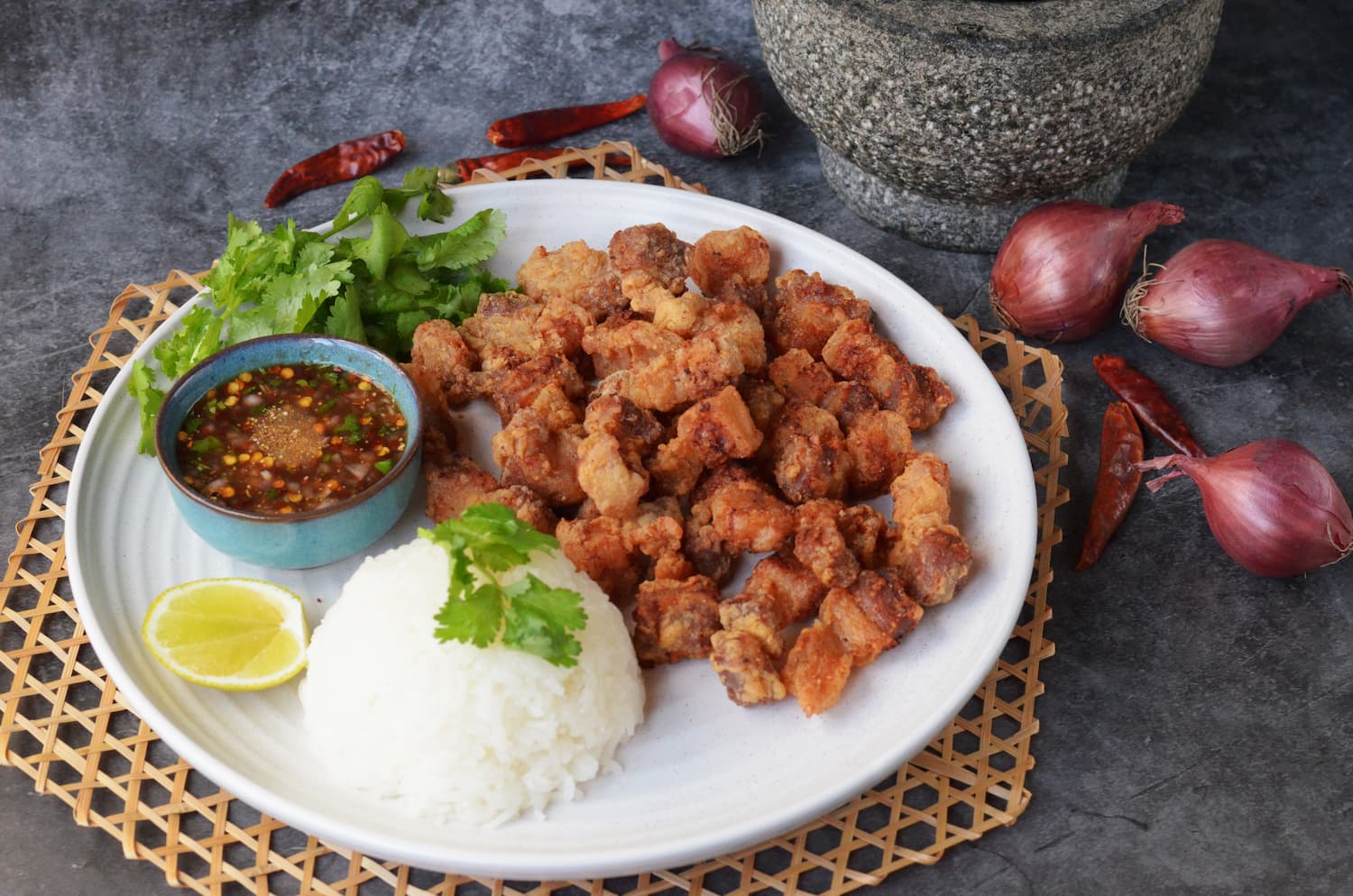 Thai Fried Pork Belly | Asian Inspirations