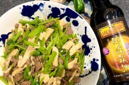 Stir-Fried Beef with Beancurd & Celery