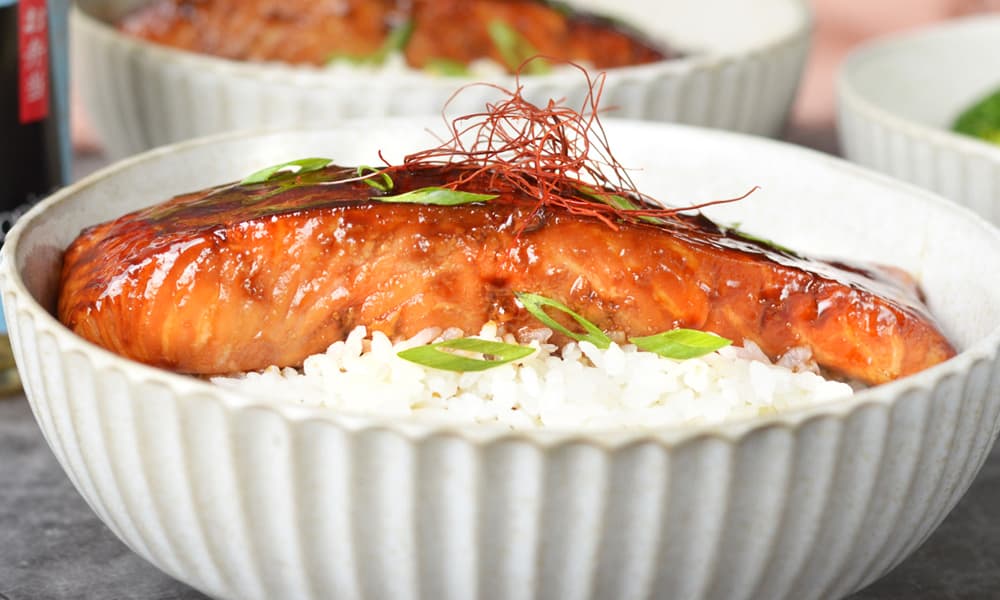 Mirin Glazed Salmon