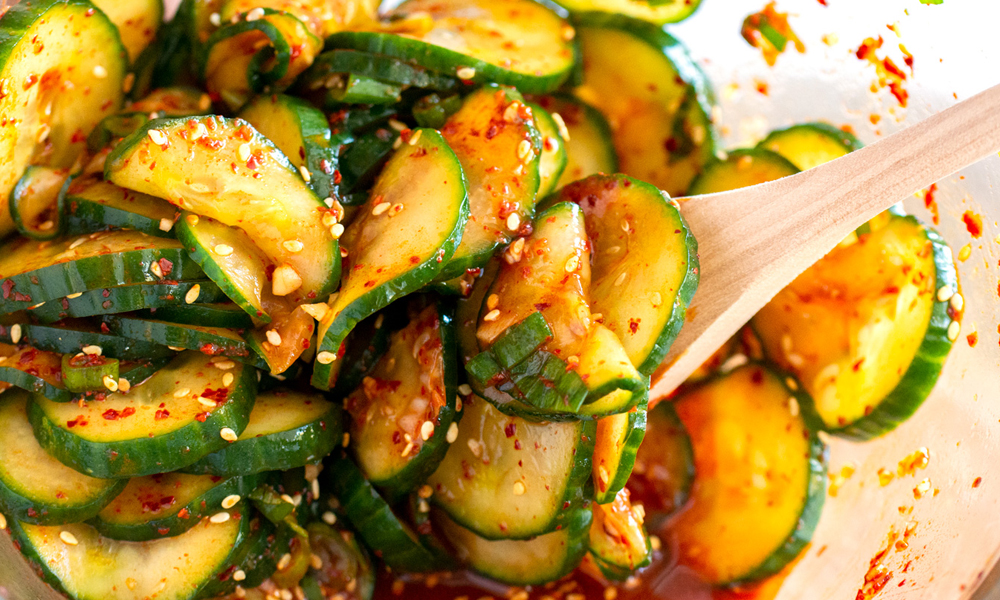 Spicy Cucumber Salad