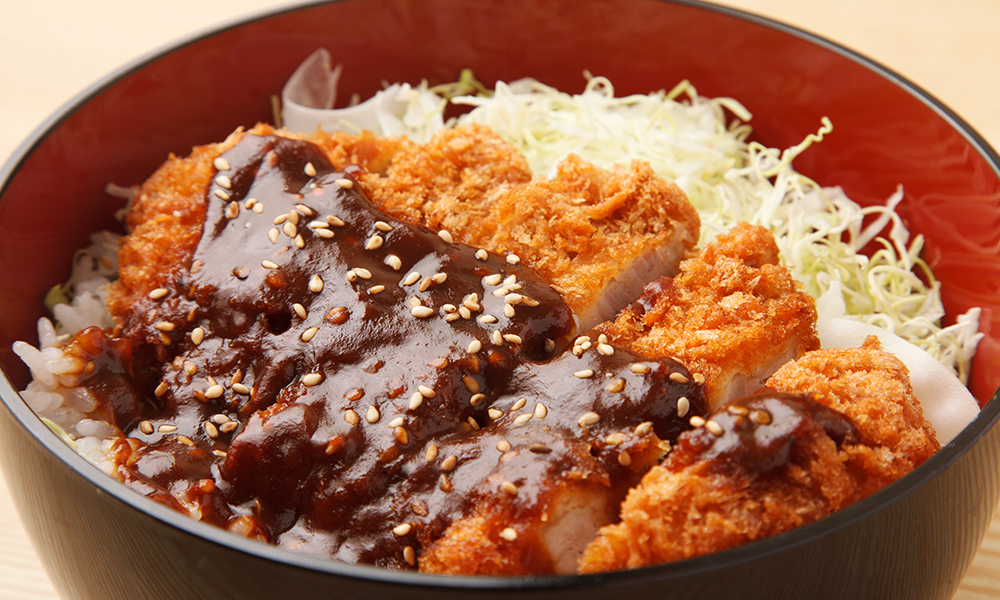 japanese katsudon using hacho miso 