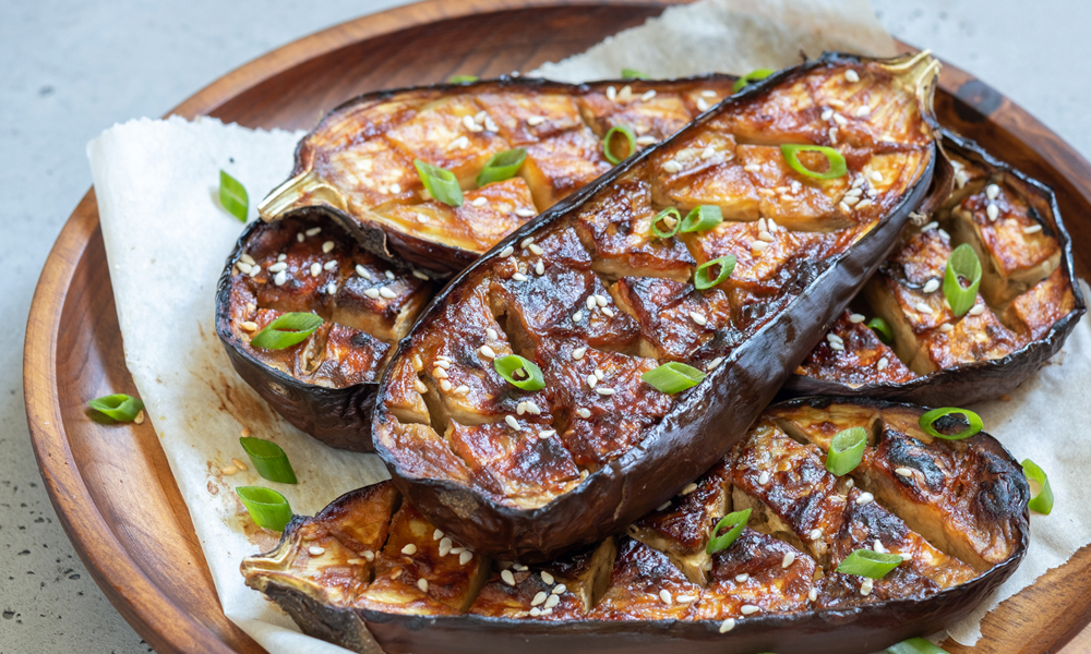 japanese eggplant miso dish