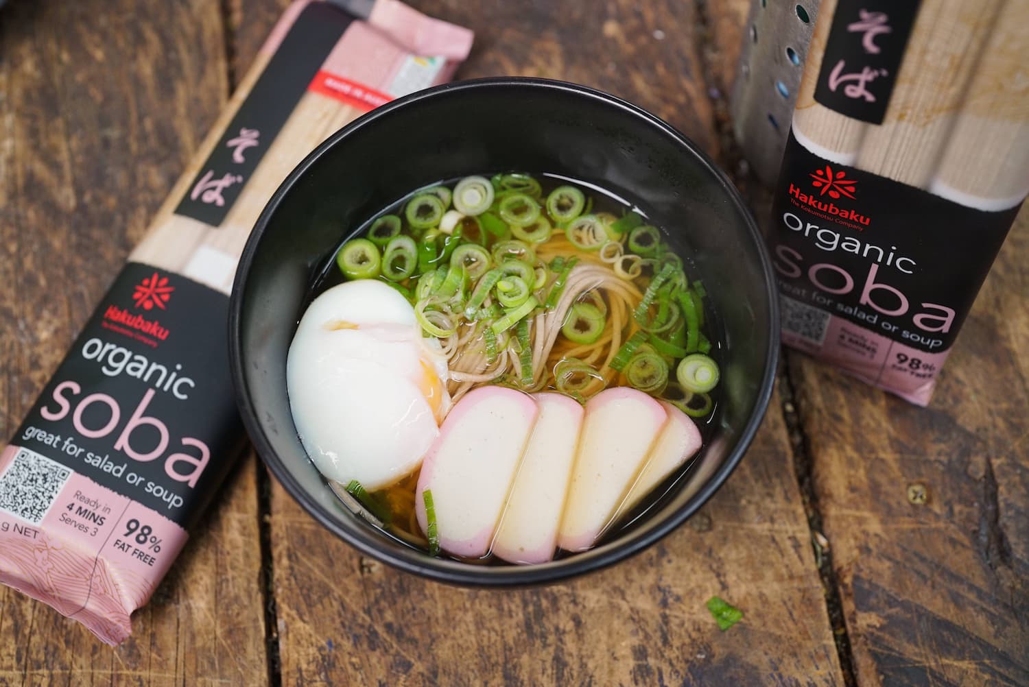 Kake Soba with Fish Cake and Onsen Egg | Asian Inspirations