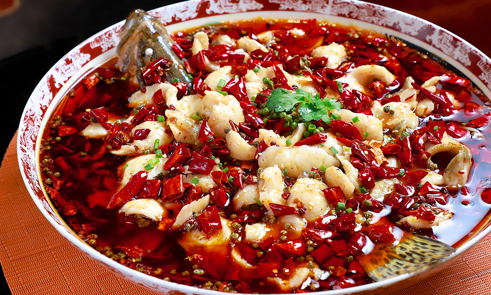 sichan shui zhu yu dish