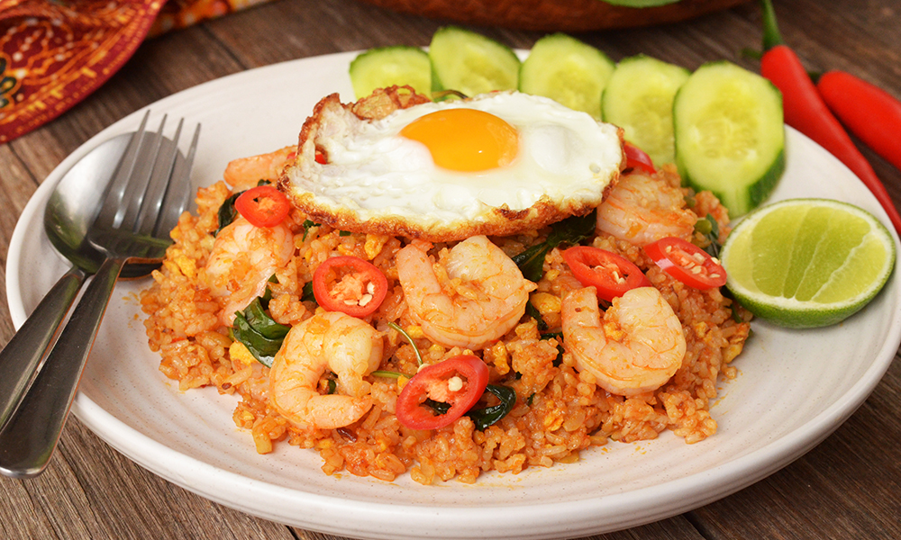 thai nam prik pao fried rice