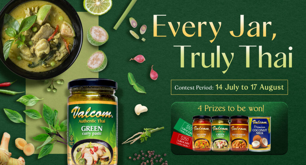 Valcom Early Jar Truly Thai Contest Banner