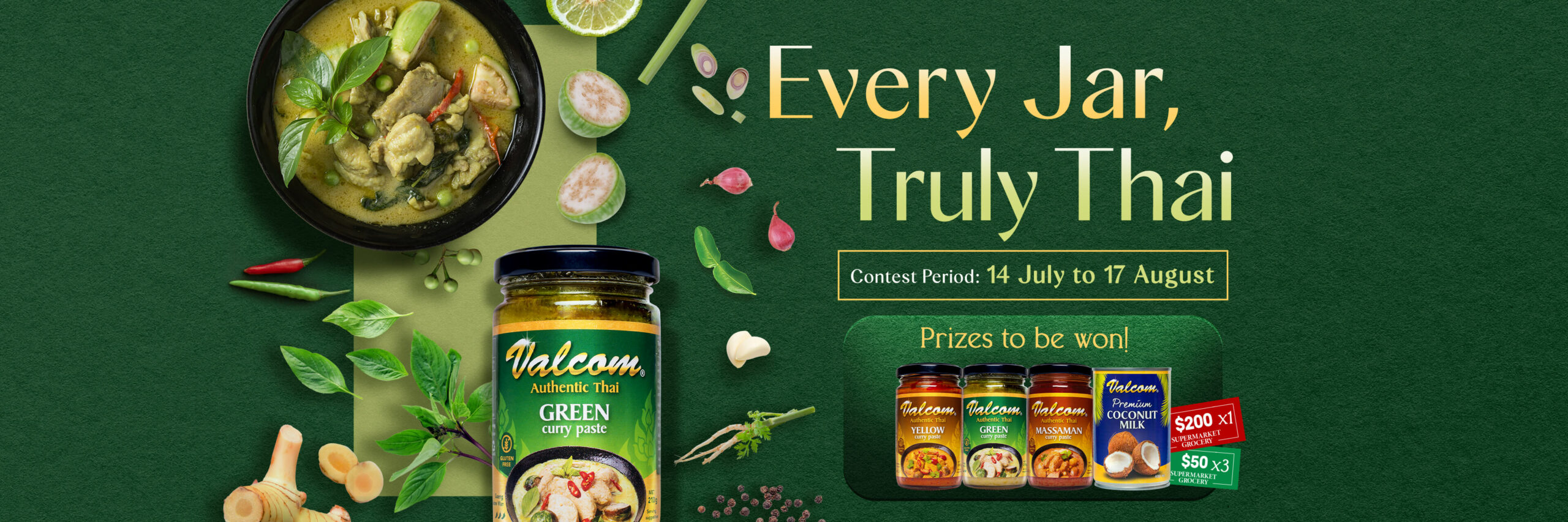 Valcom Every Jar Truly Thai