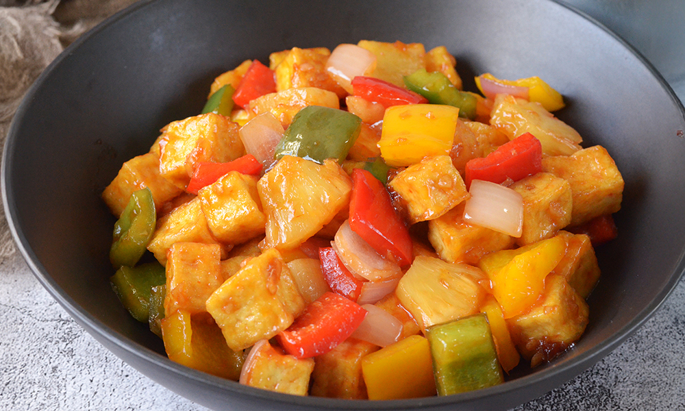 sweet and sour tofu