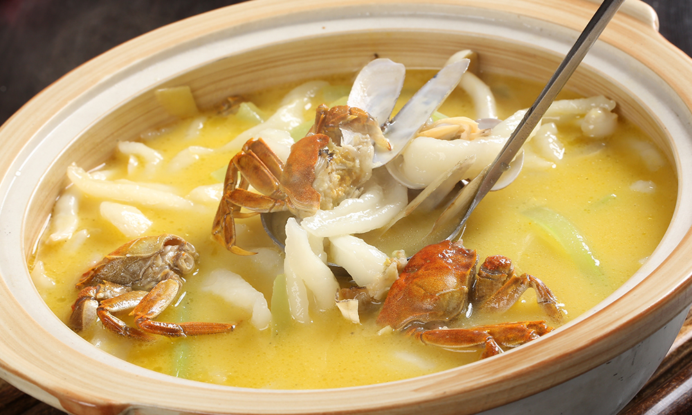 Features of Hokkien cuisine with seafood